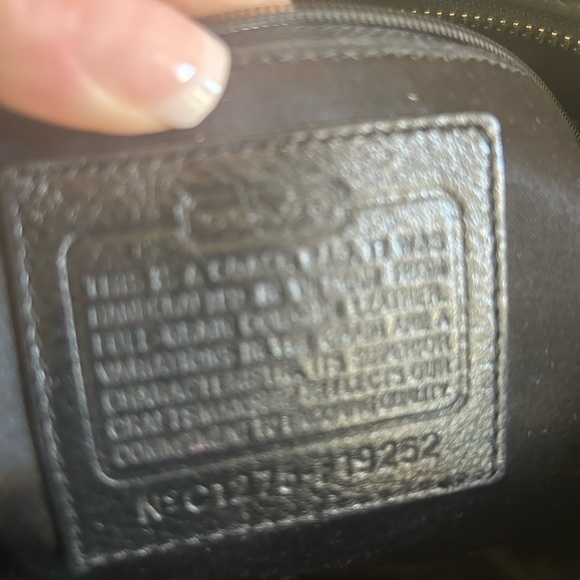 Coach Vintage black leather purse - Picture 3 of 7
